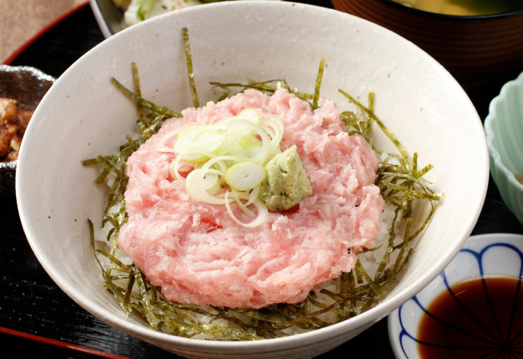 ねぎとろ丼/そばセット
