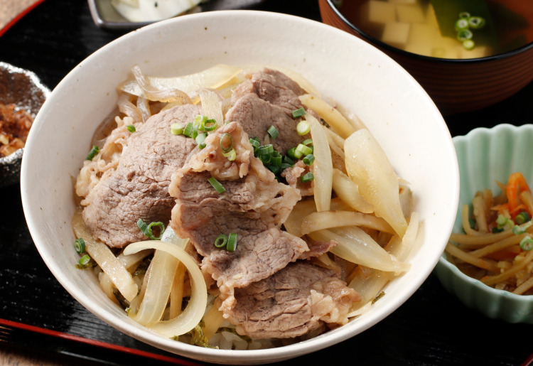 和牛炙り丼/そばセット